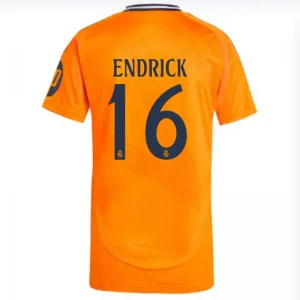 Maglia Calcio Real Madrid 2024-25 HP Endrick #16 Trasferta Uomo