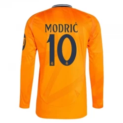 Maglia Calcio Real Madrid 2024-25 HP Modric #10 Trasferta Uomo Manica Lunga
