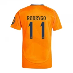 Maglia Calcio Real Madrid 2024-25 HP Rodrygo #11 Trasferta Uomo