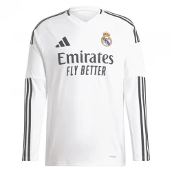 Maglia Calcio Real Madrid 2024-25 Prima Uomo Manica Lunga
