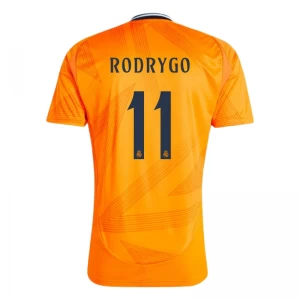 Maglia Calcio Real Madrid 2024-25 Rodrygo #11 Trasferta Uomo