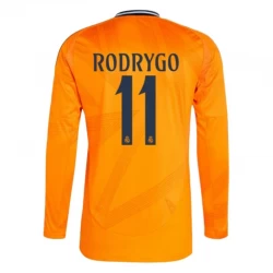 Maglia Calcio Real Madrid 2024-25 Rodrygo #11 Trasferta Uomo Manica Lunga