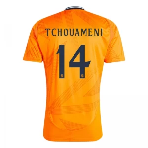 Maglia Calcio Real Madrid 2024-25 Tchouameni #14 Trasferta Uomo