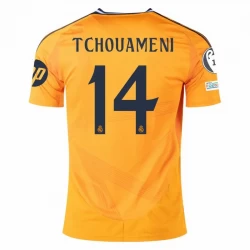 Maglia Calcio Real Madrid 2024-25 UCL Tchouameni #14 Trasferta Uomo