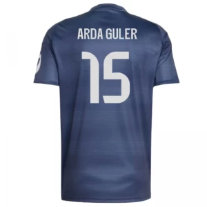Maglia Calcio Real Madrid 2025-26 Arda Güler #15 Trasferta Uomo