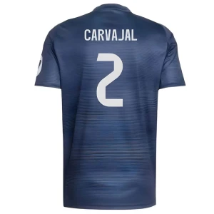 Maglia Calcio Real Madrid 2025-26 Carvajal #2 Trasferta Uomo