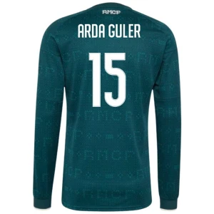 Maglia Calcio Real Madrid 2026-27 Arda Güler #15 Trasferta Uomo Manica Lunga