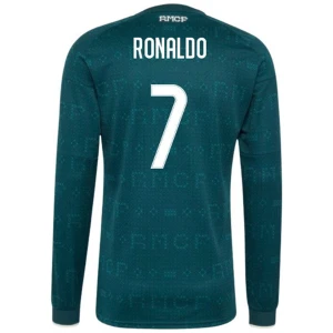 Maglia Calcio Real Madrid 2026-27 Cristiano Ronaldo #7 Trasferta Uomo Manica Lunga
