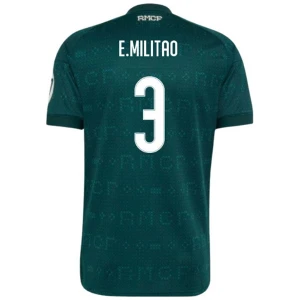 Maglia Calcio Real Madrid 2026-27 E. Militao #3 Trasferta Uomo