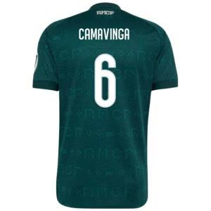 Maglia Calcio Real Madrid 2026-27 Eduardo Camavinga #6 Trasferta Uomo