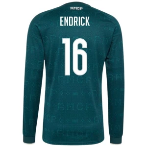 Maglia Calcio Real Madrid 2026-27 Endrick #16 Trasferta Uomo Manica Lunga