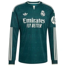 Maglia Calcio Real Madrid 2026-27 Trasferta Uomo Manica Lunga