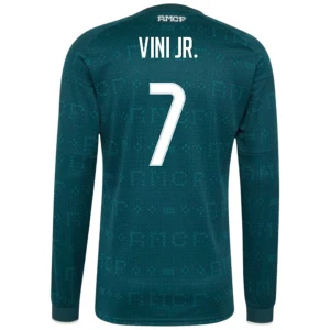 Maglia Calcio Real Madrid 2026-27 Vinicius Junior #7 Trasferta Uomo Manica Lunga
