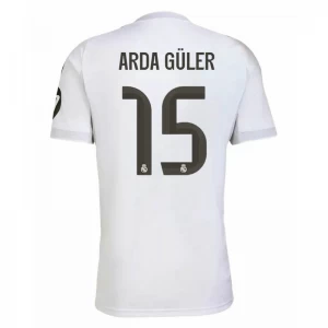 Maglia Calcio Real Madrid Arda Güler #15 2025-26 Prima Uomo