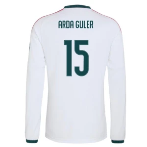 Maglia Calcio Real Madrid Arda Güler #15 2026-27 Prima Uomo Manica Lunga