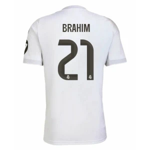 Maglia Calcio Real Madrid Brahim #21 2025-26 Prima Uomo