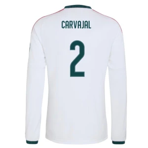 Maglia Calcio Real Madrid Carvajal #2 2026-27 Prima Uomo Manica Lunga