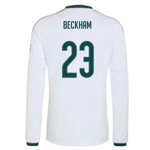 Maglia Calcio Real Madrid David Beckham #23 2026-27 Prima Uomo Manica Lunga