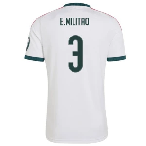 Maglia Calcio Real Madrid E. Militao #3 2026-27 Prima Uomo