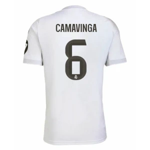 Maglia Calcio Real Madrid Eduardo Camavinga #6 2025-26 Prima Uomo
