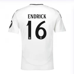 Maglia Calcio Real Madrid Endrick #16 2024-25 HP Prima Uomo