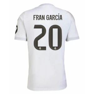Maglia Calcio Real Madrid Fran Garcia #20 2025-26 Prima Uomo
