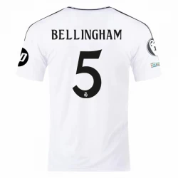 Maglia Calcio Real Madrid Jude Bellingham #5 2024-25 UCL Prima Uomo