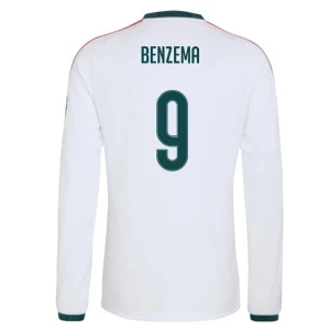 Maglia Calcio Real Madrid Karim Benzema #9 2026-27 Prima Uomo Manica Lunga