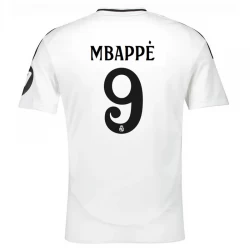 Maglia Calcio Real Madrid Kylian Mbappé #9 2024-25 HP Prima Uomo