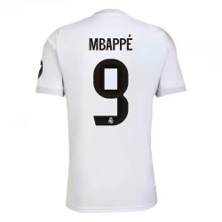 Maglia Calcio Real Madrid Mbappe #9 2025-26 Prima Uomo