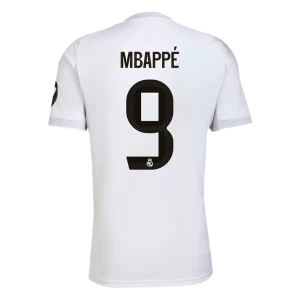 Maglia Calcio Real Madrid Mbappe #9 2025-26 Prima Uomo