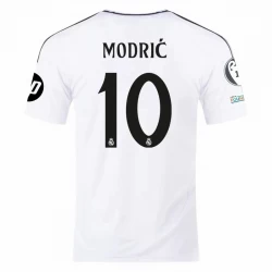 Maglia Calcio Real Madrid Modric #10 2024-25 UCL Prima Uomo