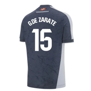 Maglia Calcio Real Sociedad 2025-26 G. De Zarate #15 Trasferta Uomo