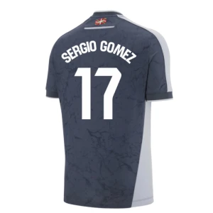 Maglia Calcio Real Sociedad 2025-26 Sergio Gomez #17 Trasferta Uomo