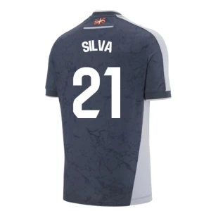 Maglia Calcio Real Sociedad 2025-26 Silva #21 Trasferta Uomo