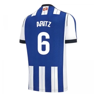 Maglia Calcio Real Sociedad Aritz #6 2025-26 Prima Uomo