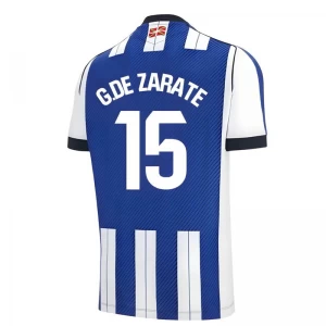 Maglia Calcio Real Sociedad G. De Zarate #15 2025-26 Prima Uomo