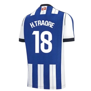 Maglia Calcio Real Sociedad H. Traore #18 2025-26 Prima Uomo