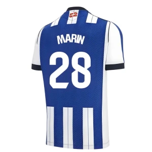 Maglia Calcio Real Sociedad Răzvan Marin #28 2025-26 Prima Uomo