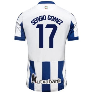 Maglia Calcio Real Sociedad Sergio Gomez #17 2026-27 Prima Uomo