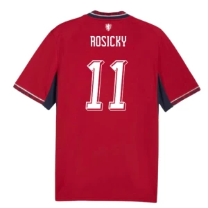 Maglia Calcio Repubblica Ceca Rosicky #11 Mondiali 2026 Prima Uomo