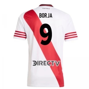 Maglia Calcio River Plate Borja #9 2025-26 Prima Uomo