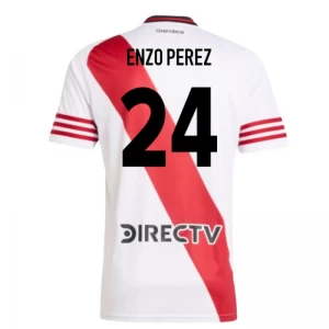 Maglia Calcio River Plate Enzo Perez #24 2025-26 Prima Uomo