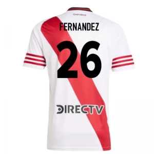 Maglia Calcio River Plate Fernandez #26 2025-26 Prima Uomo
