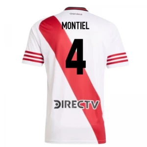 Maglia Calcio River Plate Montiel #4 2025-26 Prima Uomo