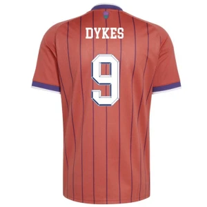 Maglia Calcio Scozia Dykes #9 Mondiali 2026 Trasferta Uomo