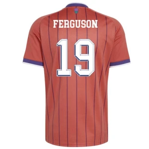 Maglia Calcio Scozia Ferguson #19 Mondiali 2026 Trasferta Uomo
