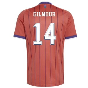 Maglia Calcio Scozia Gilmour #14 Mondiali 2026 Trasferta Uomo