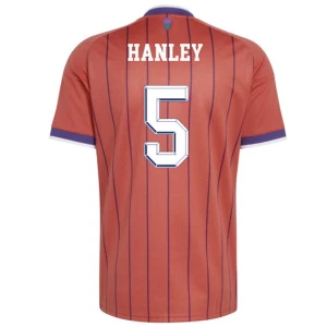 Maglia Calcio Scozia Hanley #5 Mondiali 2026 Trasferta Uomo