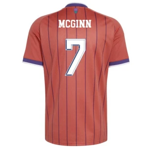 Maglia Calcio Scozia Mcginn #7 Mondiali 2026 Trasferta Uomo